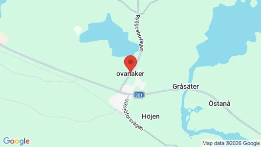Hus till salu i Ovanåker - Bild från Google Street View