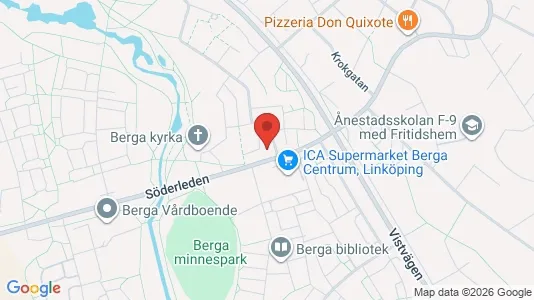 Lägenheter att hyra i Linköping - kort over placeringen
