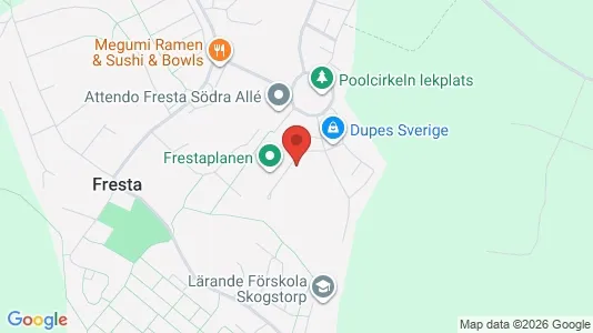 Lägenheter till salu i Upplands Väsby - kort over placeringen