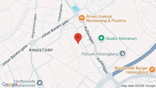 Lägenheter att hyra i Helsingborg - kort over placeringen