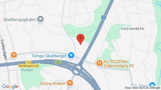 Lägenheter att hyra i Västerås - kort over placeringen
