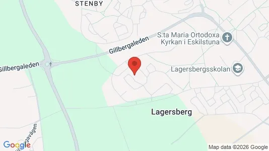 Lägenheter att hyra i Eskilstuna - kort over placeringen