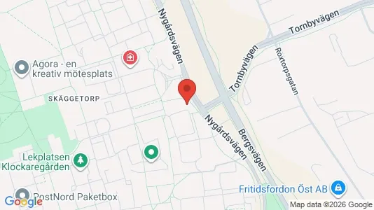 Lägenheter att hyra i Linköping - kort over placeringen
