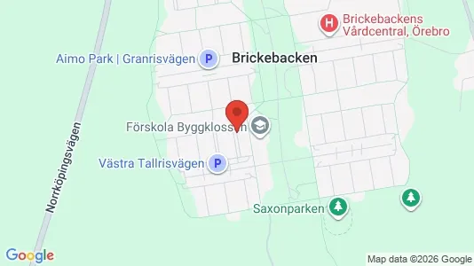 Lägenheter att hyra i Örebro - kort over placeringen