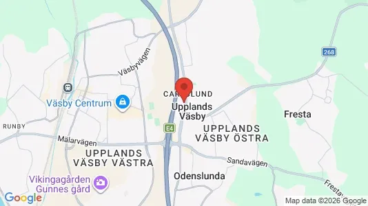 Radhus till salu i Upplands Väsby - Bild från Google Street View