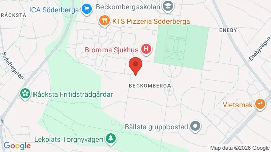 Lägenheter till salu i Västerort - kort over placeringen
