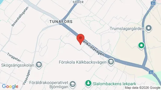 Lägenheter att hyra i Eskilstuna - kort over placeringen