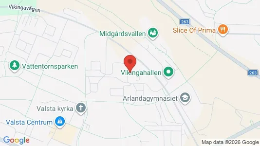 Lägenheter till salu i Sigtuna - kort over placeringen