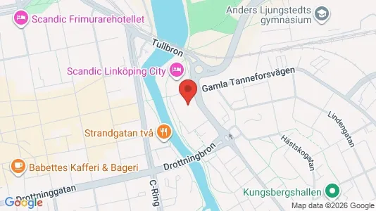 Lägenheter till salu i Linköping - kort over placeringen
