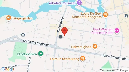 Lägenheter att hyra i Norrköping - kort over placeringen
