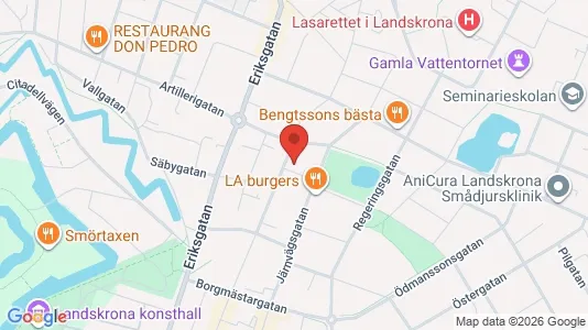 Lägenheter att hyra i Landskrona - Bild från Google Street View