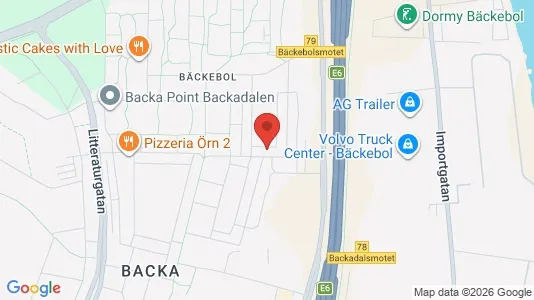Lägenheter till salu i Göteborg Centrum - kort over placeringen
