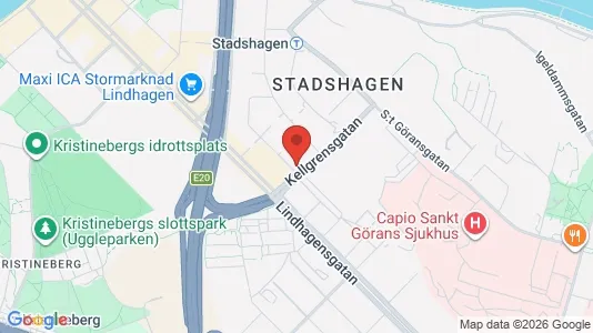 Lägenheter till salu i Kungsholmen - kort over placeringen