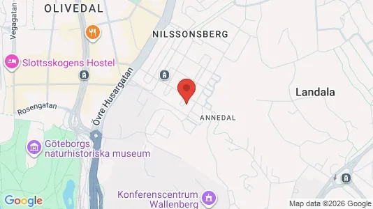 Lägenheter till salu i Göteborg Centrum - kort over placeringen
