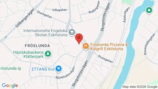 Lägenheter att hyra i Eskilstuna - kort over placeringen