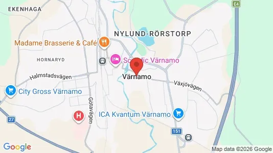 Lägenheter att hyra i Värnamo - Bild från Google Street View