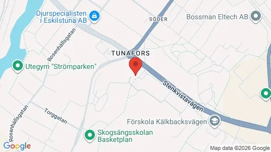 Lägenheter att hyra i Eskilstuna - kort over placeringen