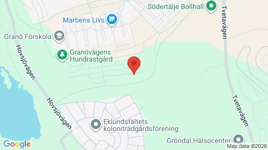 Lägenheter till salu i Södertälje - kort over placeringen