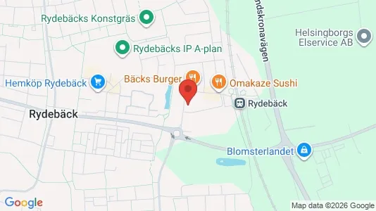Lägenheter att hyra i Helsingborg - kort over placeringen