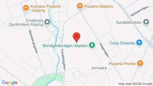 Lägenheter att hyra i Köping - Bild från Google Street View