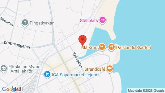 Lägenheter att hyra i Åmål - kort over placeringen