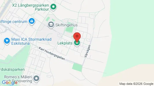 Lägenheter att hyra i Eskilstuna - kort over placeringen