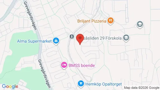Lägenheter till salu i Askim-Frölunda-Högsbo - kort over placeringen