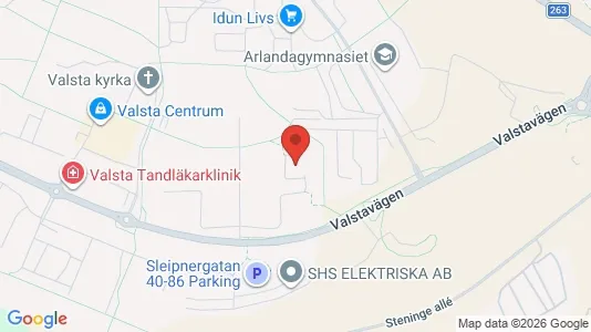 Lägenheter till salu i Sigtuna - kort over placeringen