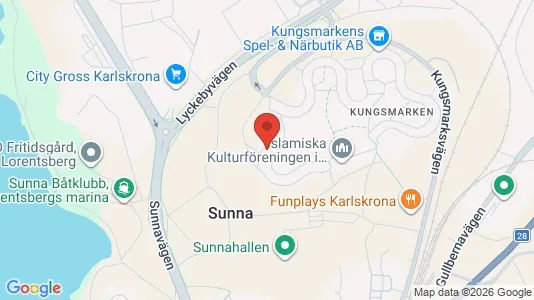 Lägenheter att hyra i Karlskrona - Bild från Google Street View