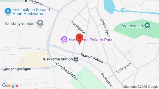 Lägenheter till salu i Jönköping - kort over placeringen