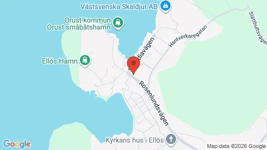 Bostadsrätter till salu i Orust - kort over placeringen