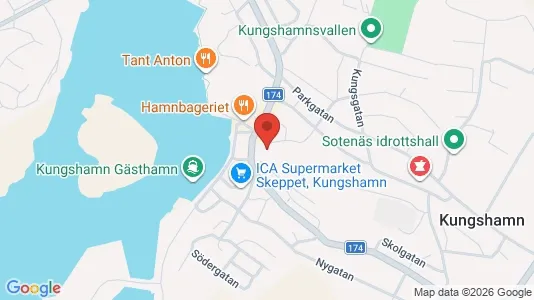 Bostadsrätter till salu i Sotenäs - kort over placeringen