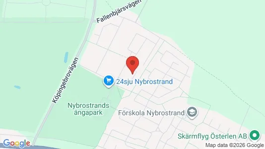 Lägenheter till salu i Ystad - kort over placeringen
