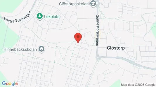 Lägenheter till salu i Lundby - kort over placeringen