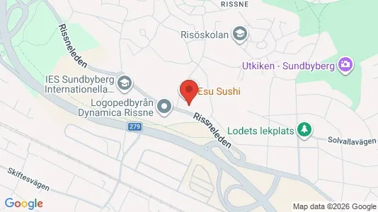 Bostadsrätter till salu i Sundbyberg - kort over placeringen