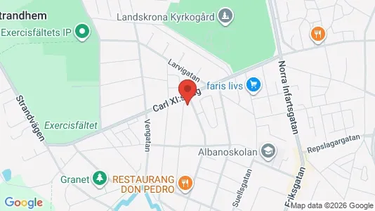 Lägenheter att hyra i Landskrona - Bild från Google Street View