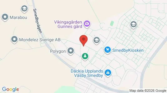 Lägenheter till salu i Upplands Väsby - kort over placeringen