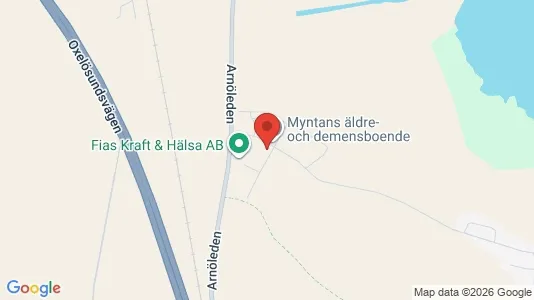 Bostadsrätter till salu i Nyköping - kort over placeringen