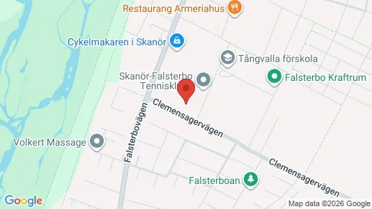 Lägenheter till salu i Vellinge - kort over placeringen