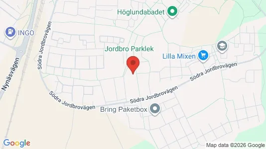 Lägenheter till salu i Haninge - kort over placeringen