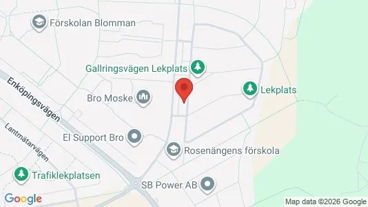 Bostadsrätter till salu i Upplands-Bro - kort over placeringen
