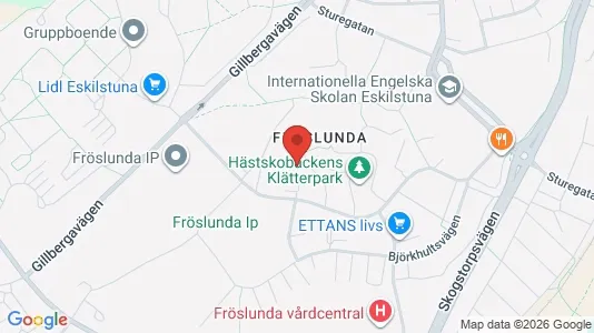 Lägenheter att hyra i Eskilstuna - kort over placeringen