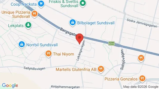 Lägenheter till salu i Sundsvall - Bild från Google Street View