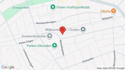 Bostadsrätter till salu i Örebro - Bild från Google Street View