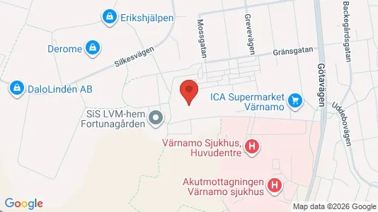 Lägenheter att hyra i Värnamo - Bild från Google Street View
