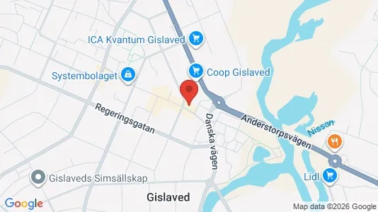 Lägenheter att hyra i Gislaved - Bild från Google Street View