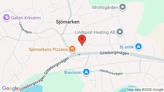 Lägenheter att hyra i Borås - kort over placeringen