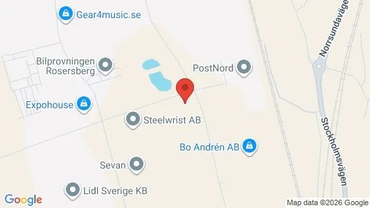 Lägenheter till salu i Landskrona - kort over placeringen
