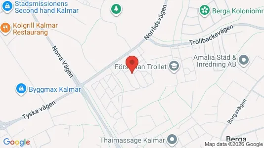 Bostadsrätter till salu i Högsby - kort over placeringen