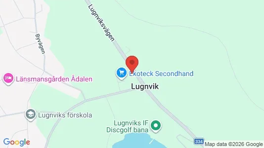 Lägenheter att hyra i Kramfors - kort over placeringen